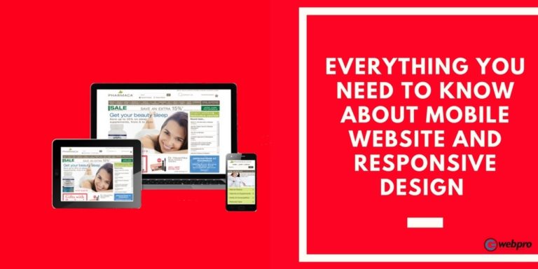 Everything You Need to Know about Mobile Website and Responsive Design