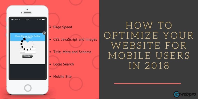 How to Optimize Your Website for Smartphones in 2018