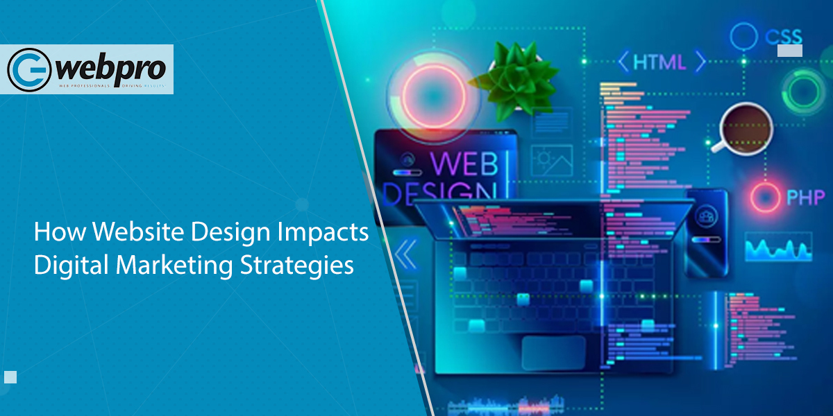 How Website Design Impacts Digital Marketing Strategies