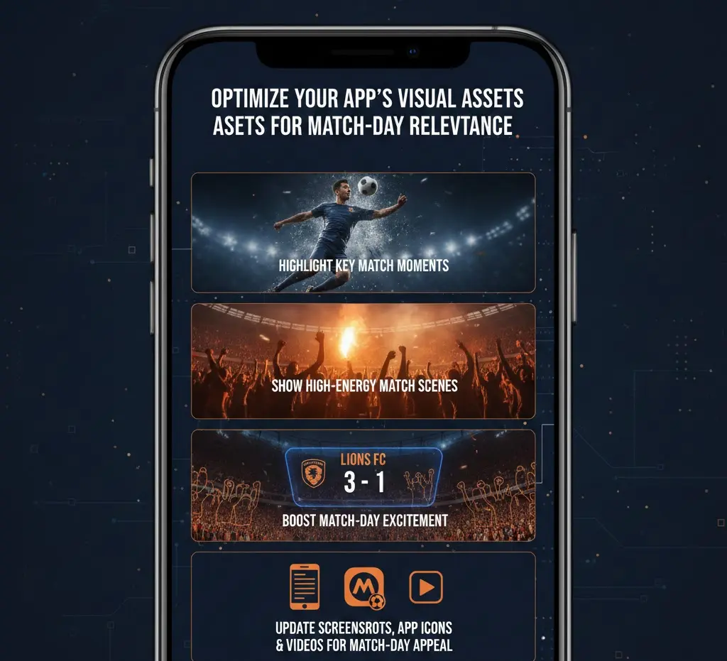 Optimize Your App’s Visual Assets for Match-Day Relevance