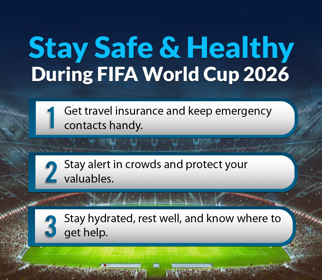 Stay Safe & Healthy During FIFA World Cup 2026