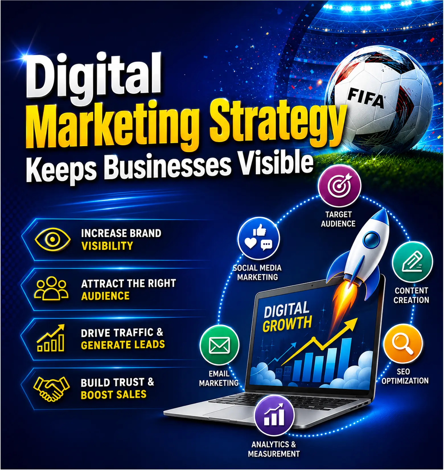 Digital Marketing Strategy Keeps Businesses Visible