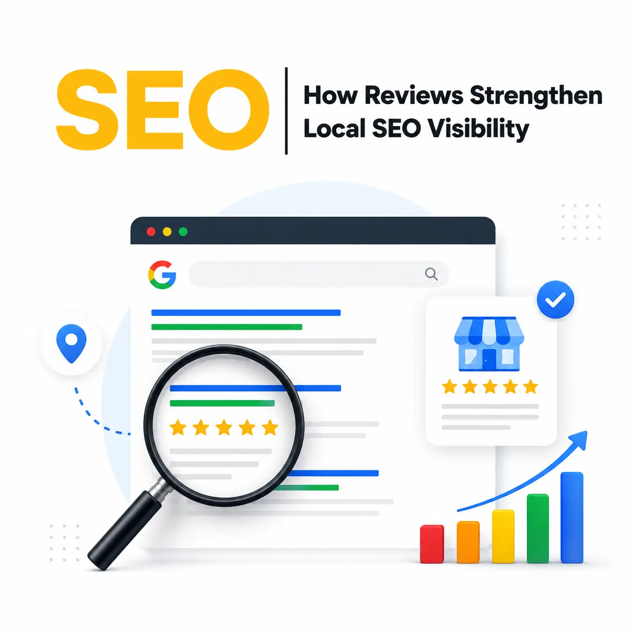 How Reviews Strengthen Local SEO Visibility