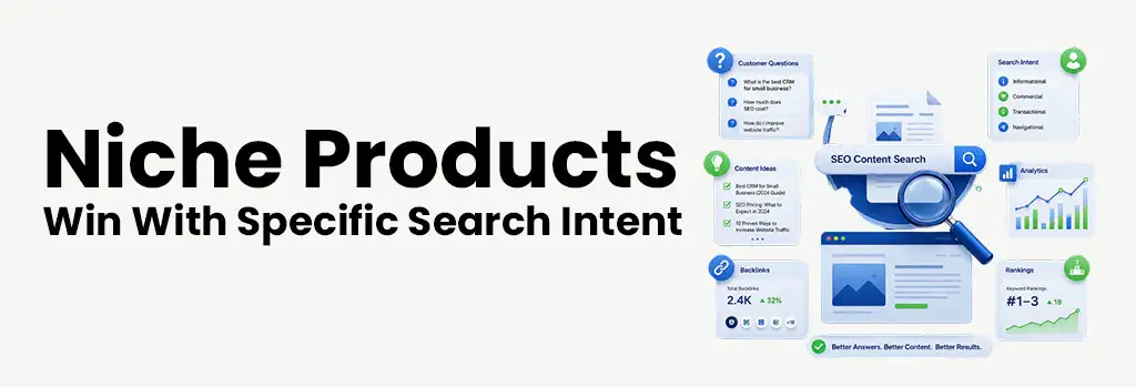 Niche Products Win With Specific Search Intent