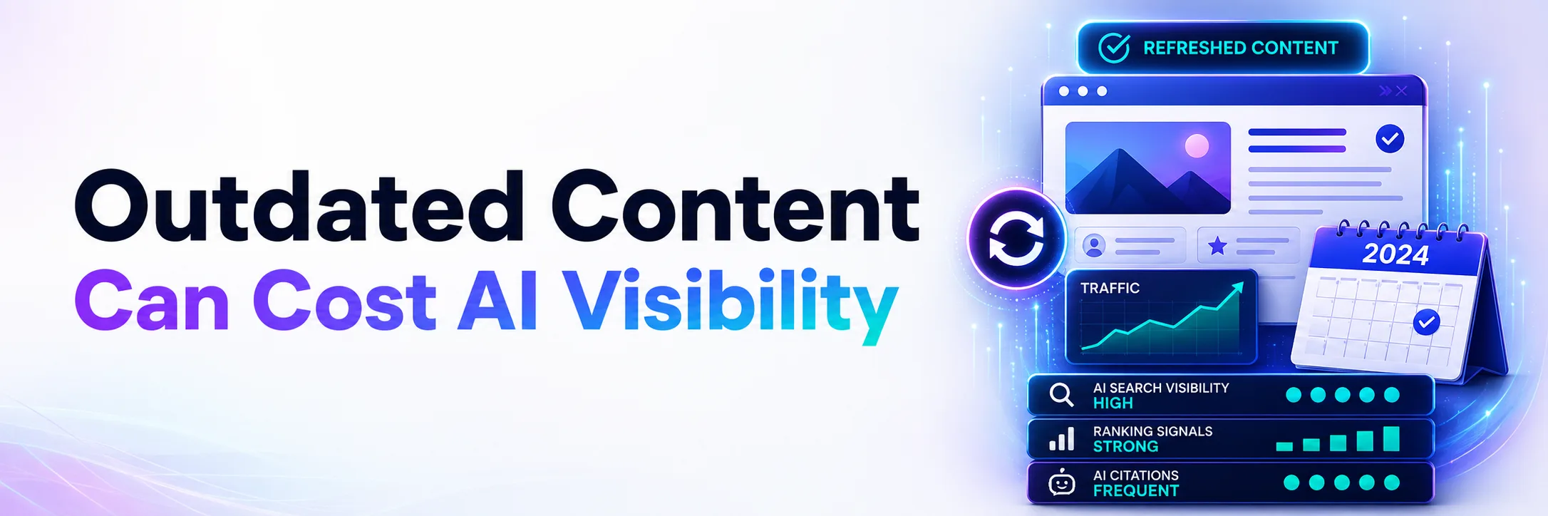 Outdated Content Can Cost AI Visibility 